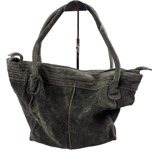 Borsa tote vintage grigia - , vera
