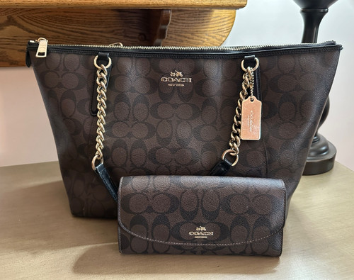 Coach signature ava chain - chain, tote