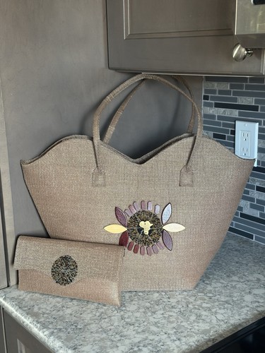 Borsa donna grande marrone